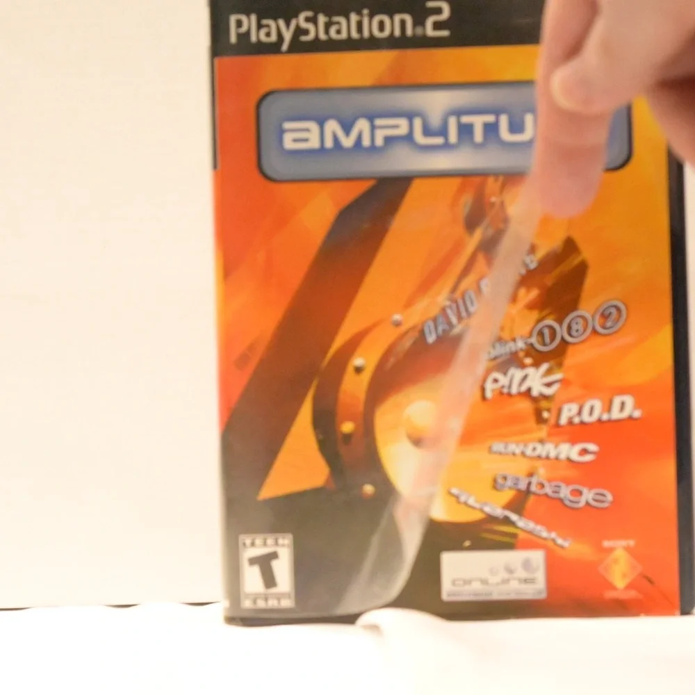 Amplitude CIB Sony PS2 Complete w/ Case Manual Registration Card Disc